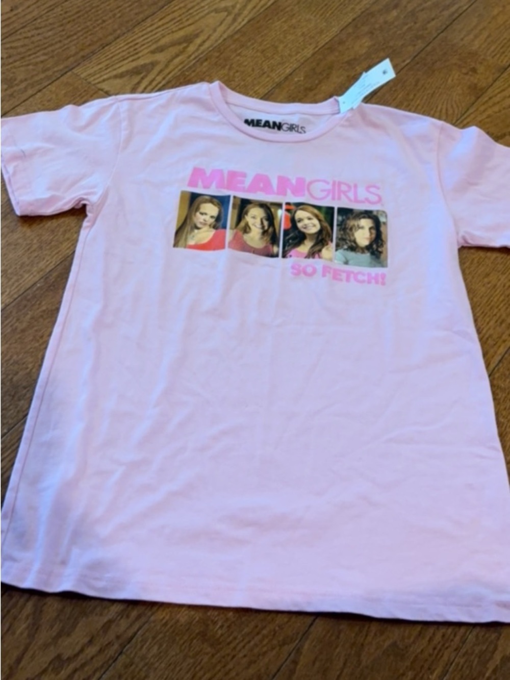 Mean Girls Kids Pink Graphic Tee - "So Fetch"